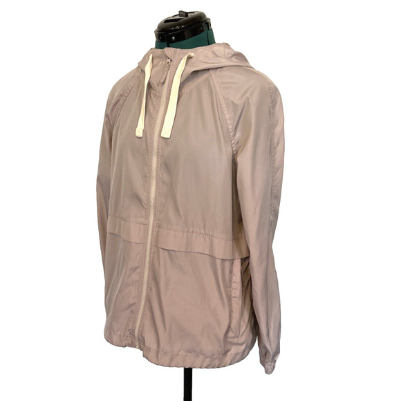 Madewell Women's‎ Raincheck Self Packable Raincoat Size Small Light Purple Pink - Picture 2 of 13